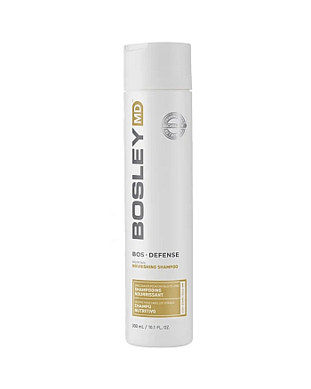 Bosley MD BosDefense Color Safe Nourishing Shampoo - Шампунь  для предотвращения истончения и выпадения волос 300 мл - hairs-russia.ru